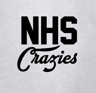 NHS Tennis "NHS Crazies" Design Crewneck Sweatshirt