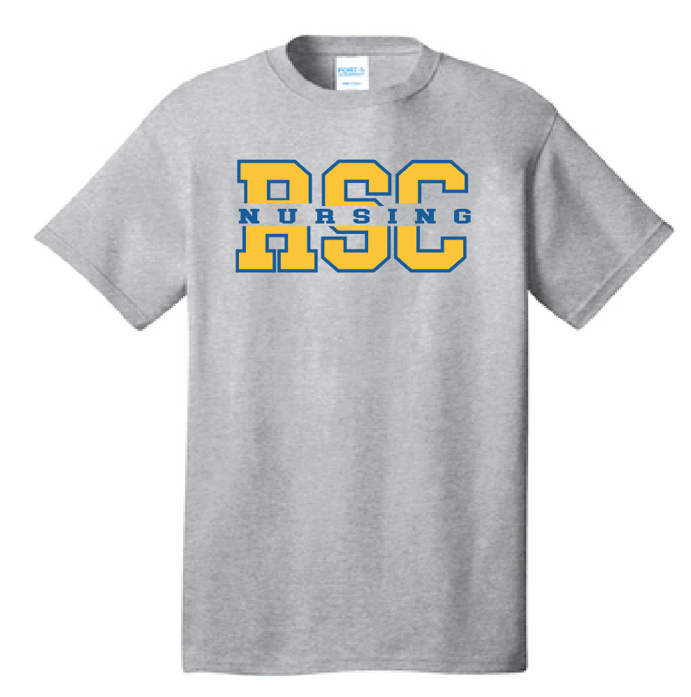 Rose State Nursing "RSC" Design S/S T-shirt (heather)