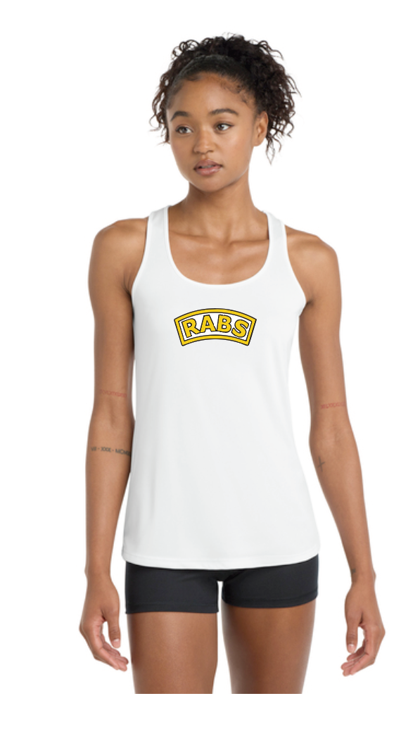 RABS Moisture-Wicking Women's Tank (white)