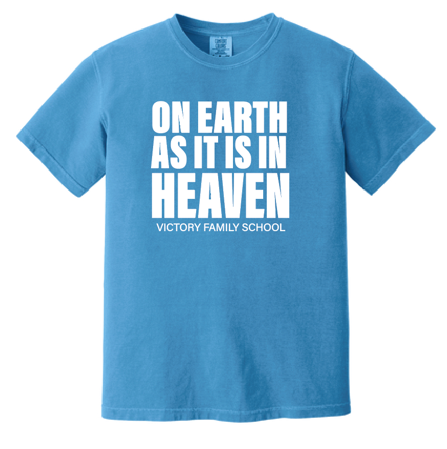 VFS "On Earth" Design Comfort Colors S/S T-shirt (flo blue)