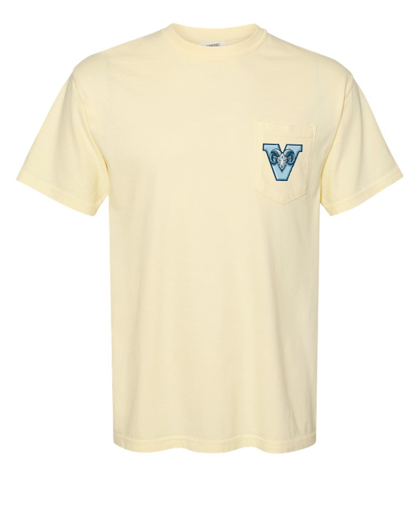 VFS "V Ram" Design Comfort Colors S/S Pocket T-shirt (banana)