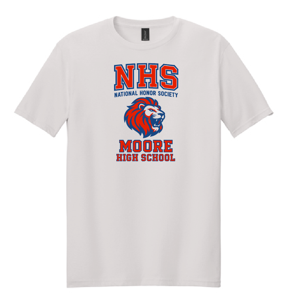 MHS National Honor Society "Lion" Design S/S T-shirt
