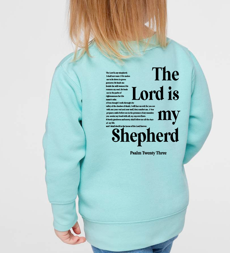 St. Andrews "Psalm 23" Design Rabbit Skins Sweatshirt (chill)(toddler)