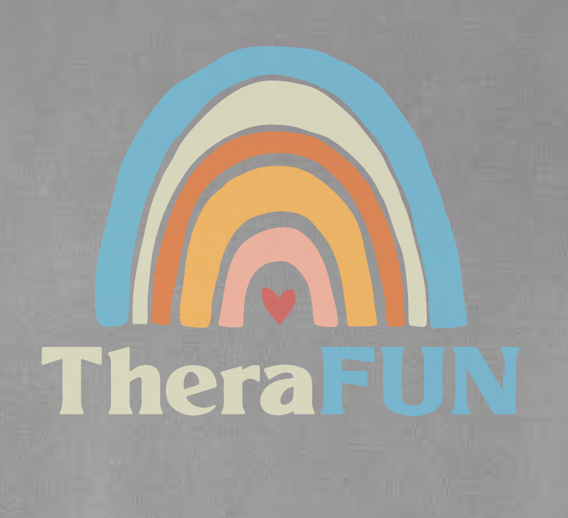 TheraFun "Logo" Design S/S Comfort Colors Sweatshirt (grey)(reg)