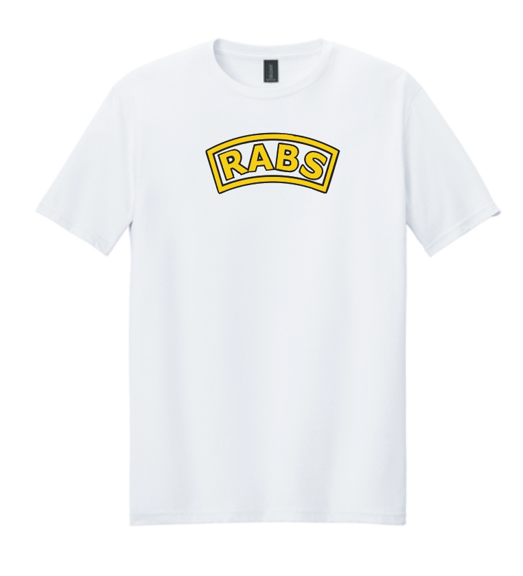 RABS Softstyle S/S T-shirt (white)