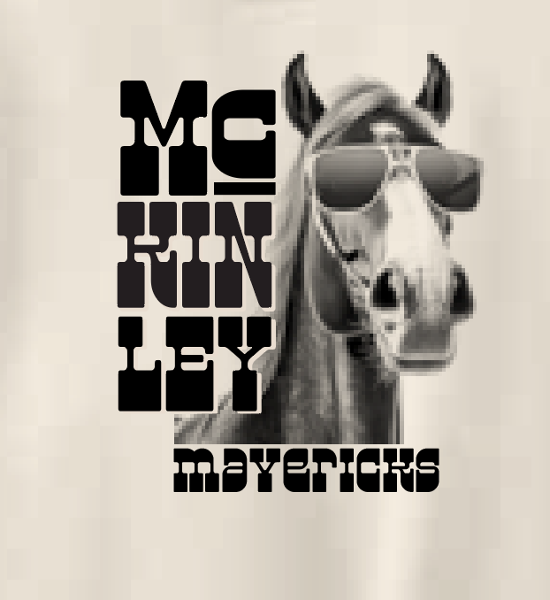 McKinley "Happy Pony" Design BellaCanvas L/S t-shirt