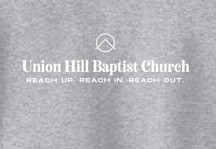 Union Hill "1 John 4" Design Crewneck Sweatshirt (htr grey)