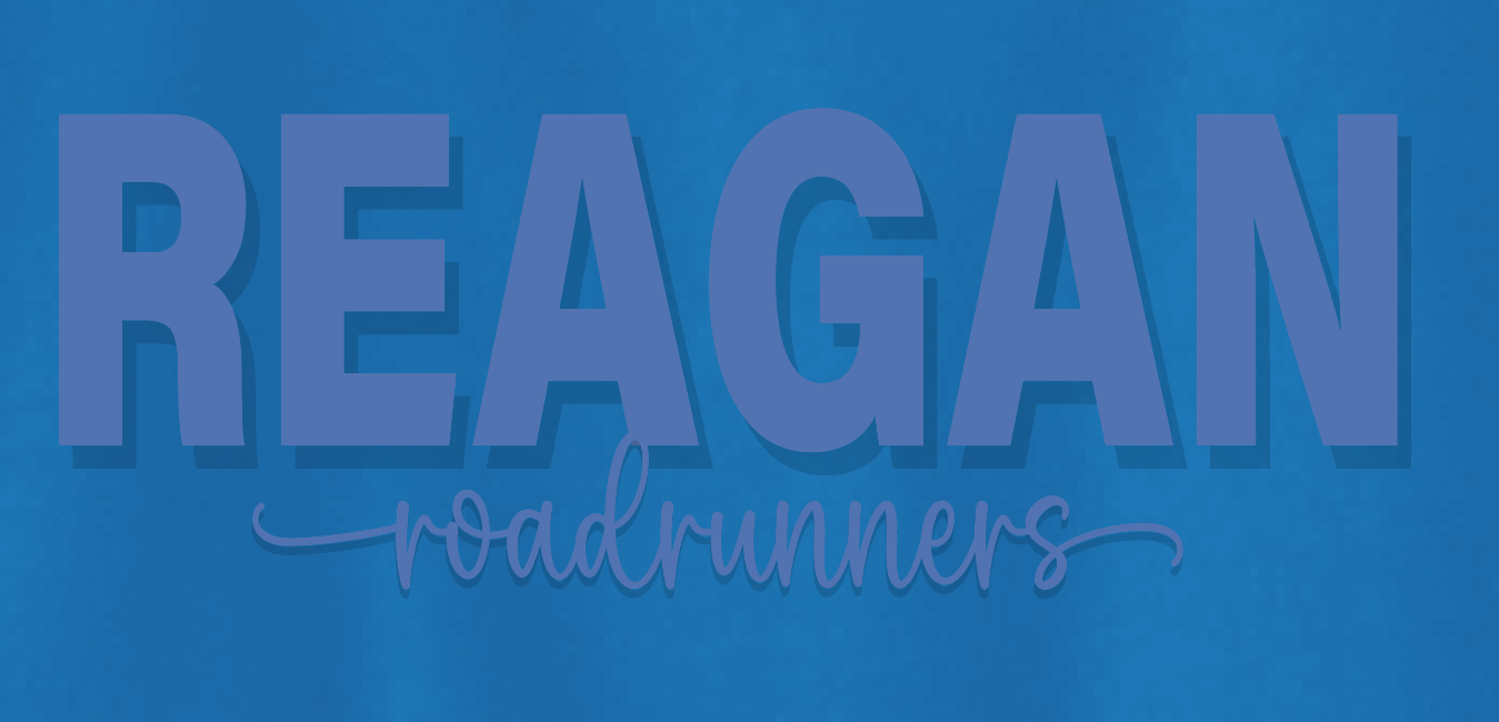 Reagan "3D Puff" Crewneck Sweatshirt (royal)