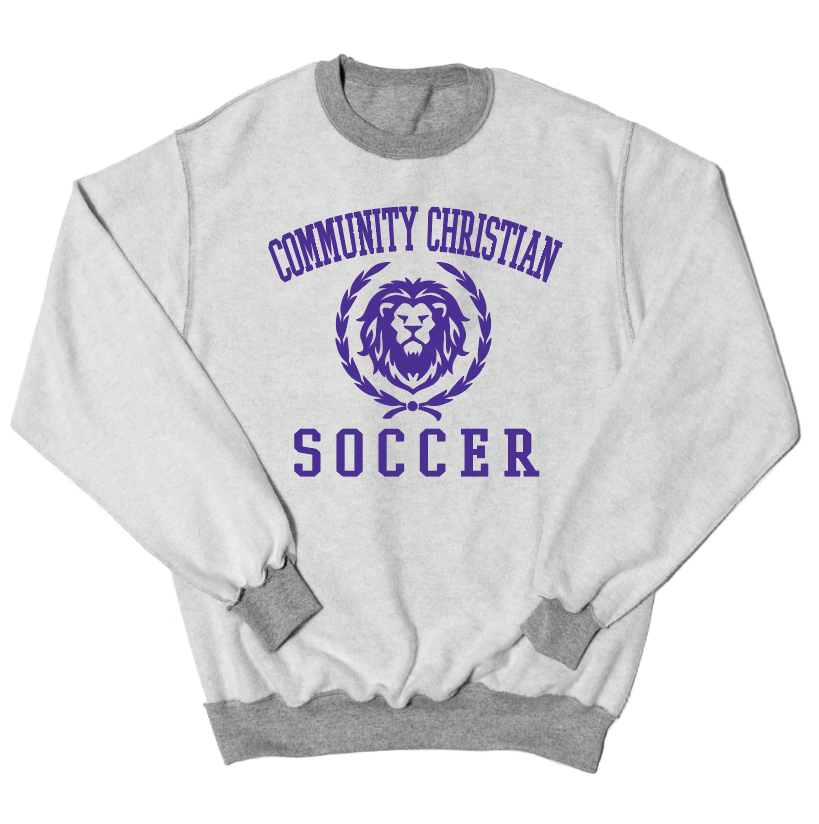 CCS Soccer "Inside Out" Design Crewneck Sweatshirt