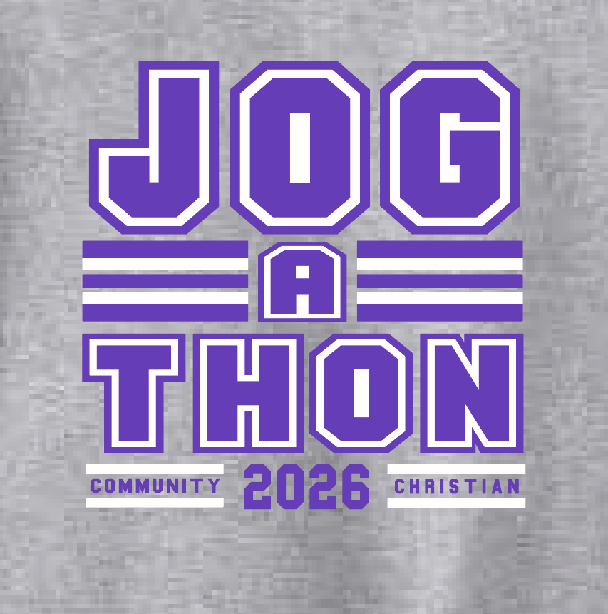 CCS PTSF Jog-a-thon "Block" Design Crewneck Sweatshirt