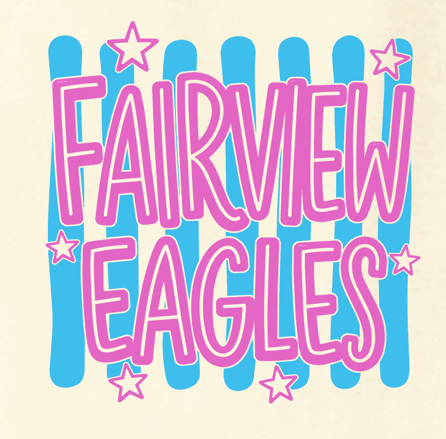 Fairview "Fun Stripes" Design Crewneck Sweatshirt