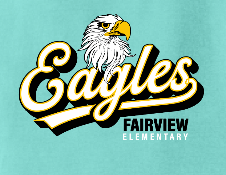 Fairview "Script" Design Comfort Colors S/S T-shirt (mint)