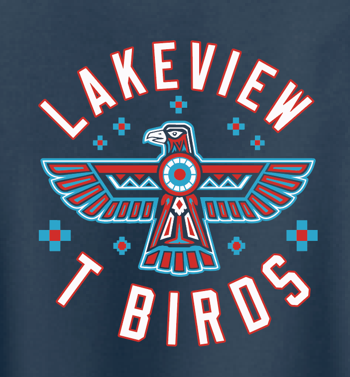 Lakeview "T-Birds" Design S/S T-shirt