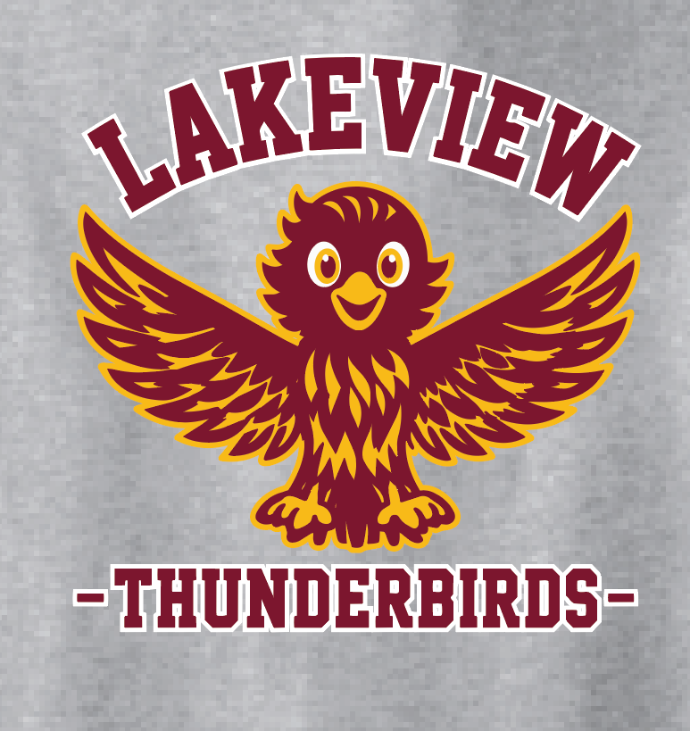 Lakeview "Cute Bird" Design Hooded Sweatshirt
