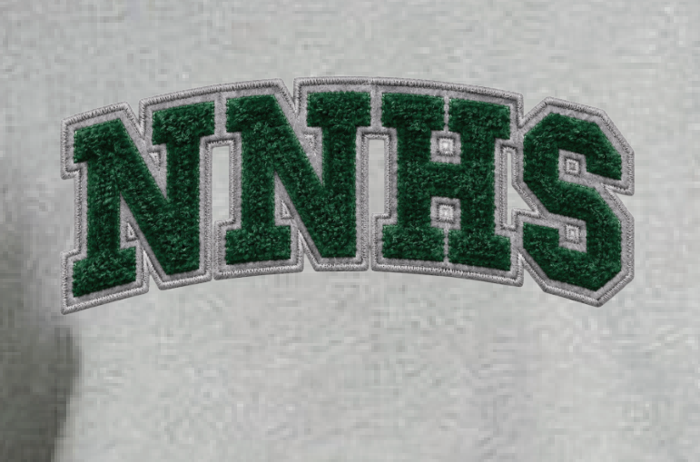 NN Men's Soccer "NNHS" Women's Mock Sweatshirt