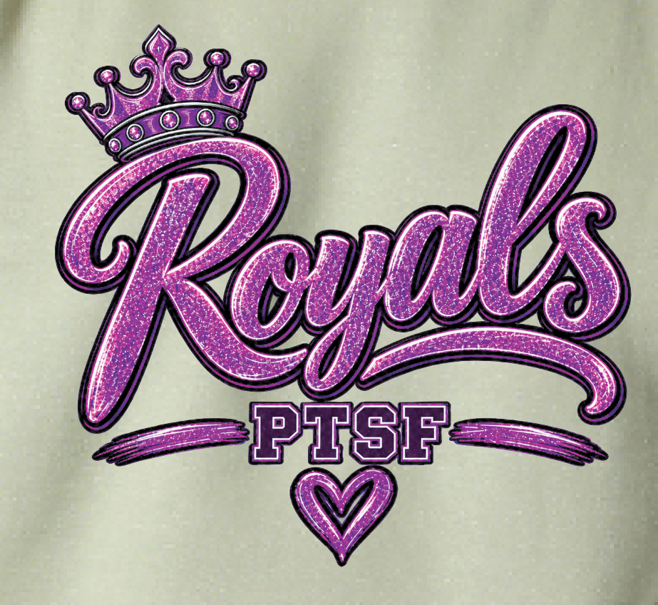 CCS PTSF/Fall Festival "Glitter" Design Crewneck Sweatshirt (frosty green)
