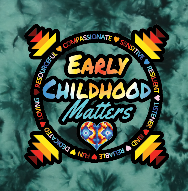 NIHSDA "Early Childhood" Design S/S Tie Dye T-shirt