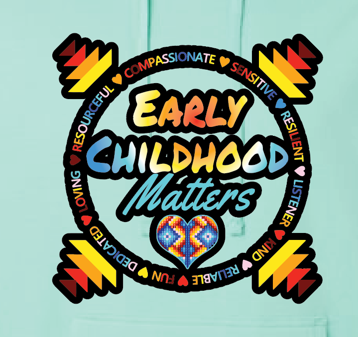 NIHSDA "Early Childhood" Design Hooded Sweatshirt (mint)