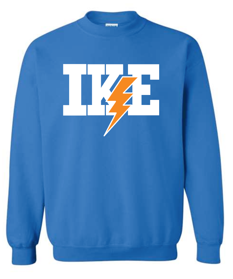 Eisenhower "Bolt" Design Gildan Sweatshirt