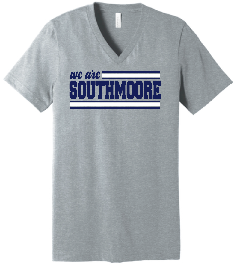Southmoore Band "We Are" Design BellaCanvas S/S V-neck T-shirt