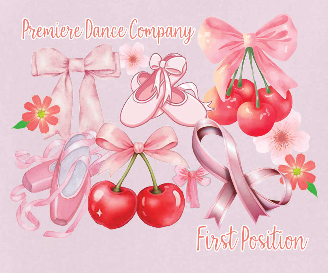 Premiere Dance "First Position" Design Comfort Colors S/S T-shirt