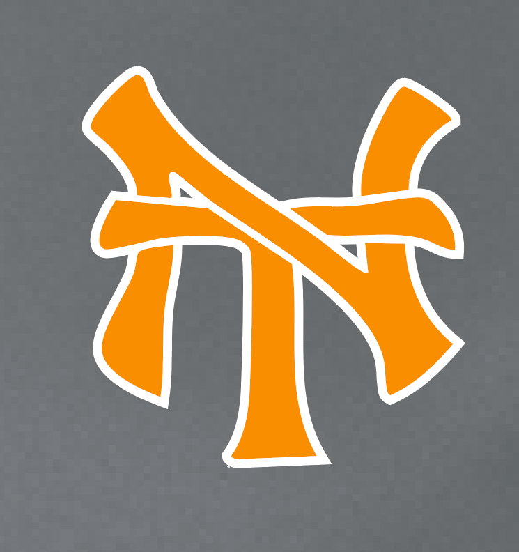 NHS Baseball "NT" Design Moisture Wicking Hooded Sweatshirt (grey)