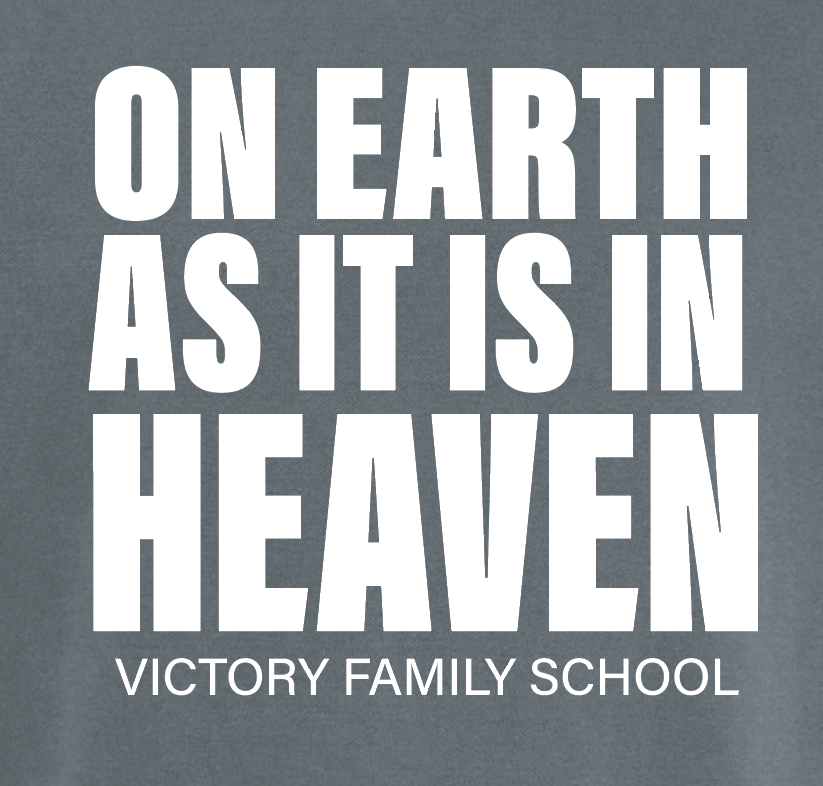 VFS "On Earth" Design Comfort Colors Crewneck Sweatshirt (pepper)