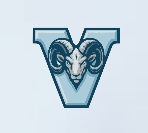 VFS "V Ram" Design Comfort Washed S/S T-shirt (blue) (youth)