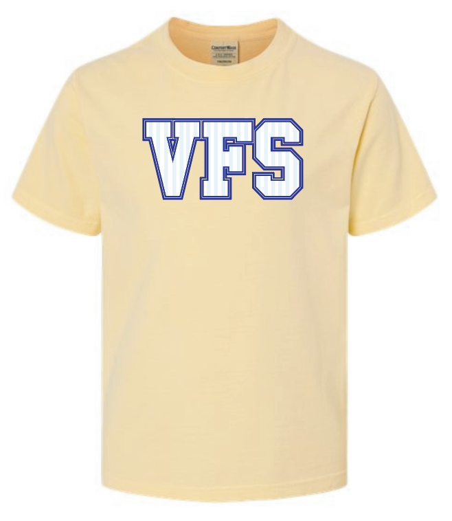 VFS "Pinstripes" Design Comfort Colors S/S T-shirt (butter)