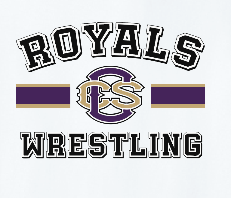 CCS Wrestling "Bar Logo" Design S/S T-shirt (white)