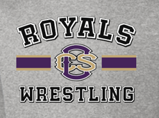 CCS Wrestling "Bar Logo" Design L/S Moisture Wicking T-shirt (vintage heather)