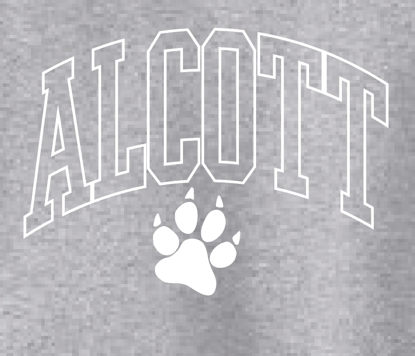 Alcott "Arch Paw" Design Crewneck Sweatshirt (heather)