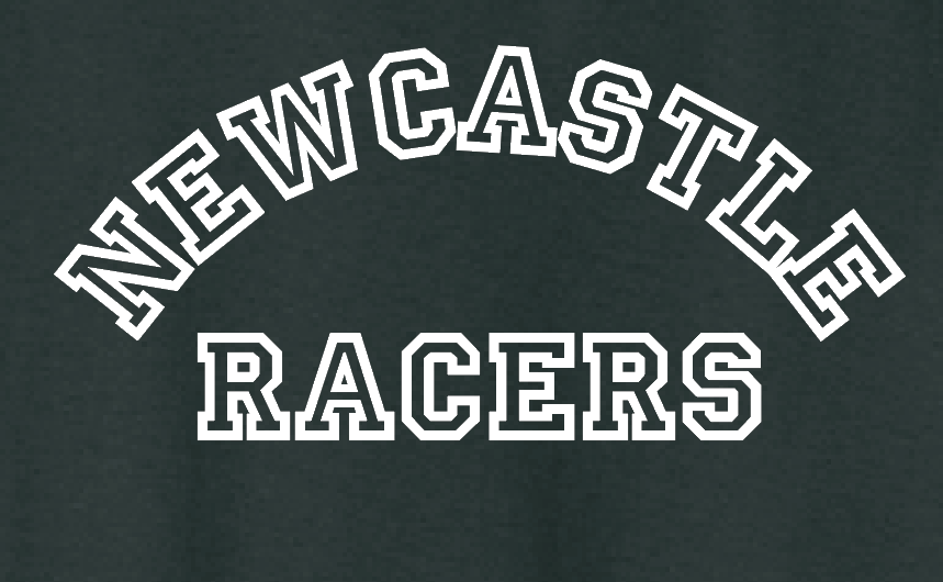 Newcastle Middle School "Curved Text" Gildan S/S T-shirt (black)