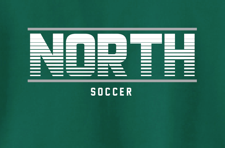 NN Men's Soccer "North Soccer" Design Crewneck Sweatshirt