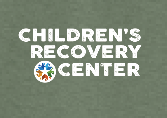 ODMH Children's Recovery Center "Left Chest Logo" Crewneck Sweatshirt (military green)