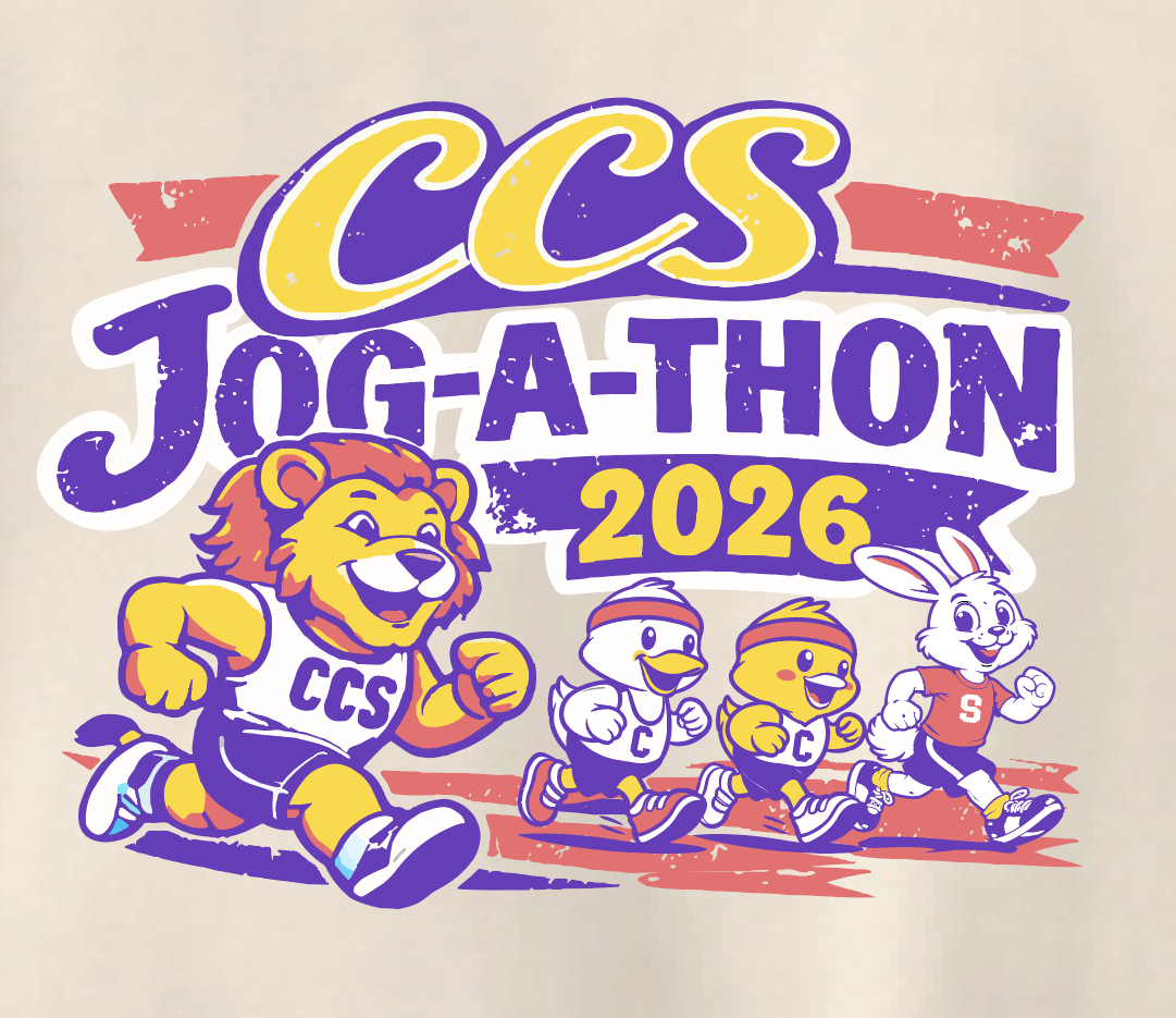 CCS PTSF Jog-a-thon "Lion" Design Crewneck Sweatshirt