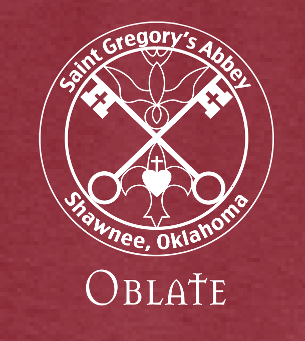 St. Gregory's Abbey L/S T-shirt (cardinal)
