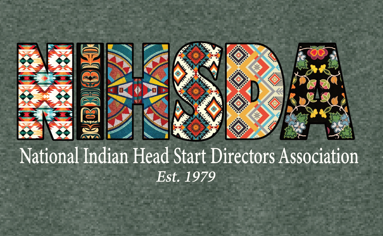 NIHSDA "Beaded Letters" Design Hooded Sweatshirt (htr drk green)