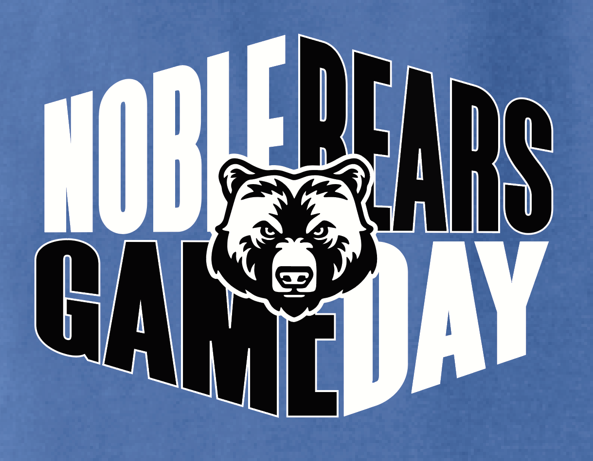 Noble Cheer Game Day "Bear" Design Comfort Colors S/S T-shirt