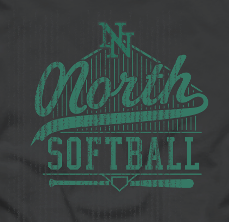 Norman North Softball "Softball" S/S Comfort Colors T-shirt (black)