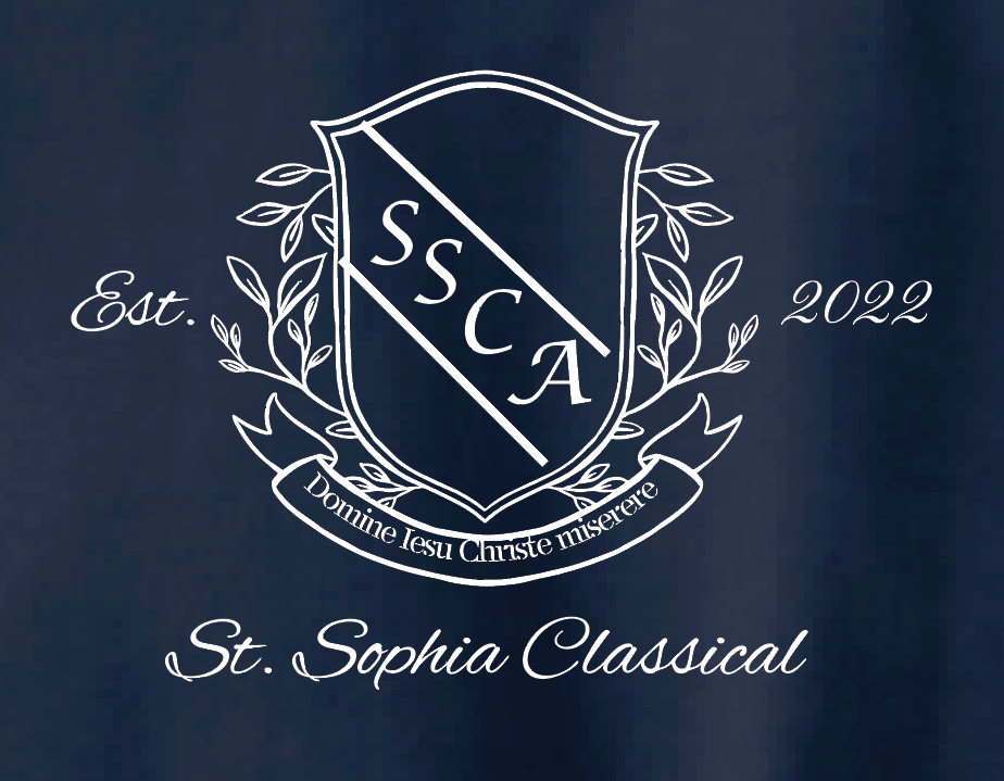 St. Sophia "Crest" Design L/S T-shirt (youth)