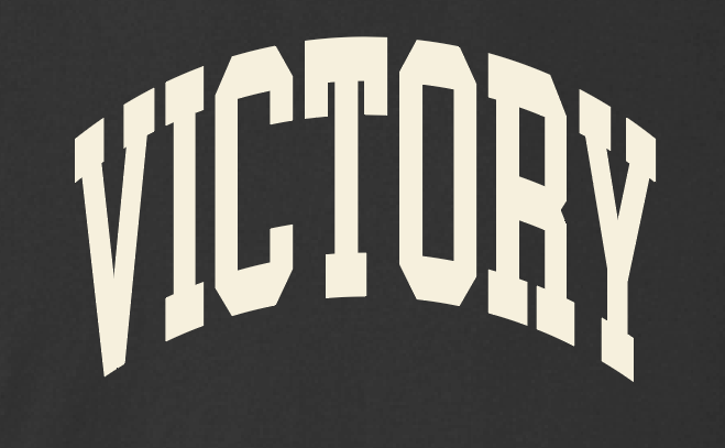 VFS "Arch Victory" Design BellaCanvas Crewneck Sweatshirt (adult)(black)