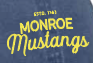 Monroe "Yellow Script" Design Otto Cap Dad Cap