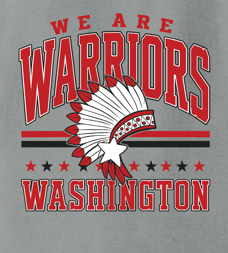 Washington (OK) PTO "Headdress" Design Gildan Crewneck Sweatshirt