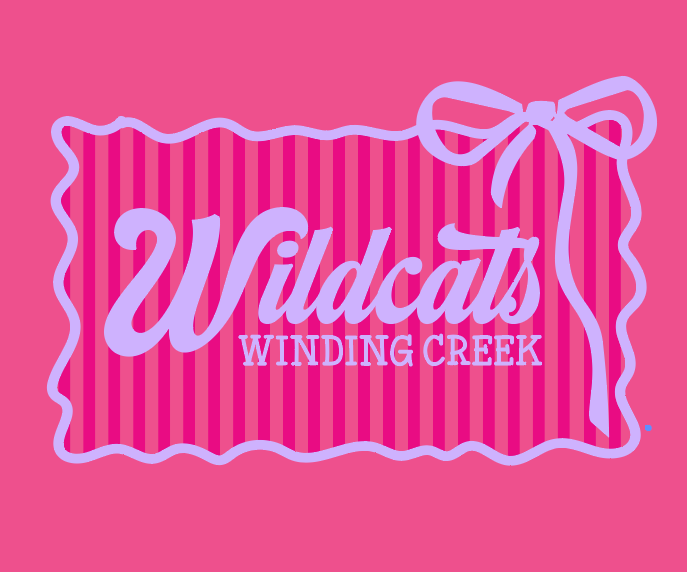 Winding Creek "Bows" Design S/S T-shirt (pink)