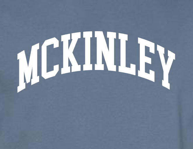 McKinley "Classic" Design Comfort Colors L/S T-shirt (washed denim)
