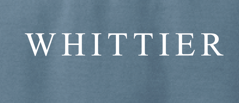 Whittier “Seaside Building” Design Comfort Colors LIGHTWEIGHT Crewneck Sweatshirt (blue jean)