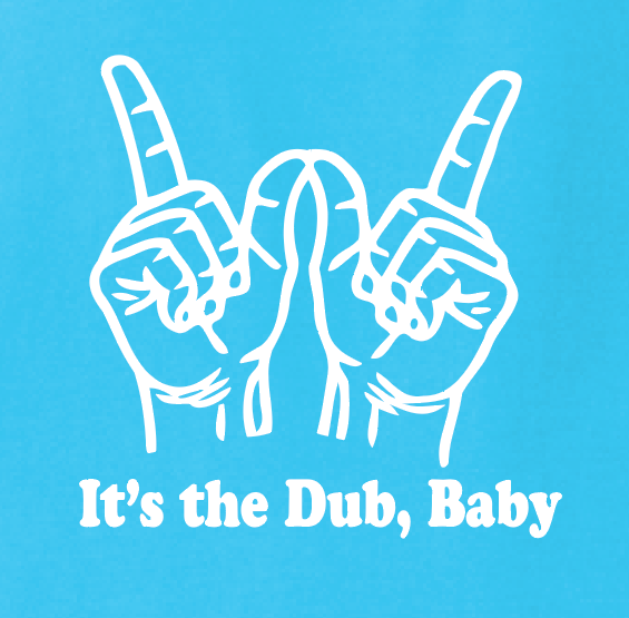 Washington STUCO "It's the Dub, Baby" Design Comfort Colors S/S T-shirt (lagoon)