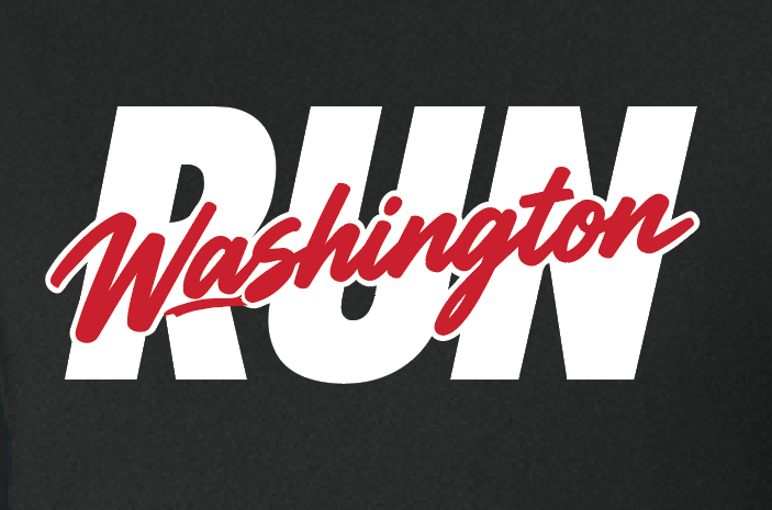 Washington XC "Run" Design Comfort Colors S/S T-shirt (black)