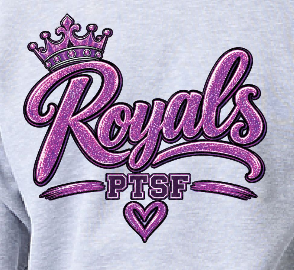 CCS PTSF/Fall Festival "Glitter" Design Crewneck Sweatshirt (heather)
